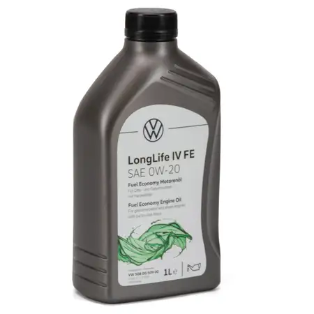 ORIGINAL VW Motor&ouml;l &Ouml;l 0W-20 LONGLIFE IV FE 508.00 509.00 GS60577C2 - 1 Liter