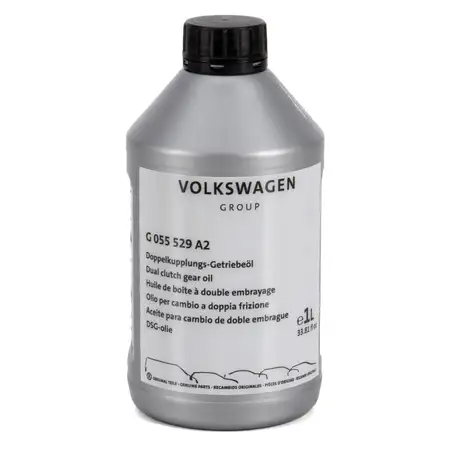 1L 1 Liter ORIGINAL Audi VW Getriebe&ouml;l Doppelkupplungsgetriebe&ouml;l DSG G055529A2