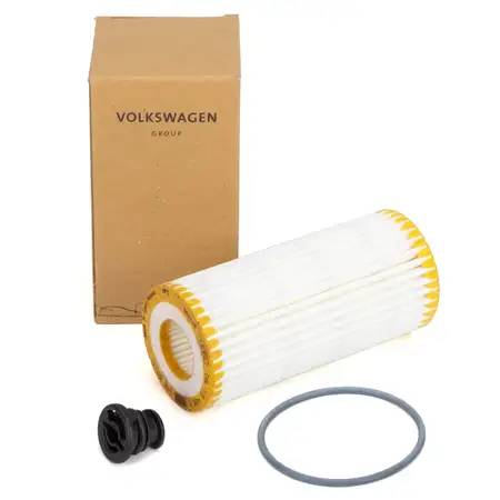 ORIGINAL VW &Ouml;lfilter + Schraube Golf 7 8 Passat Polo Tiguan Touran 1.8/2.0 TSI