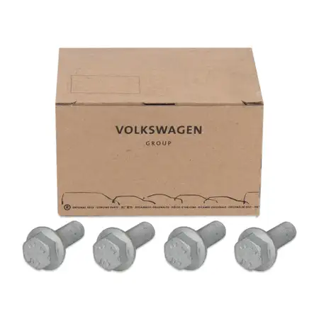 4x ORIGINAL VW Schraube Bolzen Bremstr&auml;ger M16x45 Multivan T7 Amarok Crafter N10821401