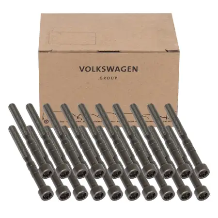 20x ORIGINAL VW Schraube Kipphebelwelle M8x1,25 Touareg 7L 5.0 V10 TDI 038103714A