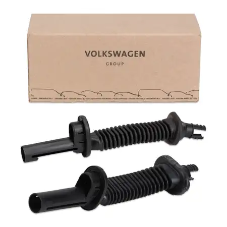 2x ORIGINAL VW Gummit&uuml;lle T&uuml;lle Kabelbaum Heckklappe Passat B6 B7 links + rechts