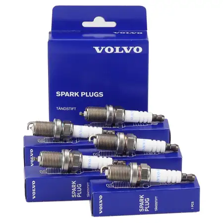 5x ORIGINAL Volvo Z&uuml;ndkerze 850 C70 1 S40 1 S60 1 S80 1 V40 V70 1 2 XC90 1 8692071