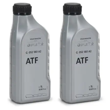 2x ORIGINAL Audi VW Getriebe&ouml;l Automatikgetriebe&ouml;l ATF 2 Liter G052180A2