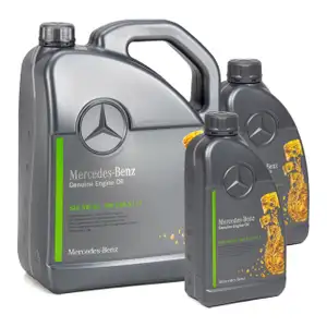 7L 7 Liter ORIGINAL Mercedes-Benz Motoröl Öl 5W-30 MB 228.51 LT 0009897906