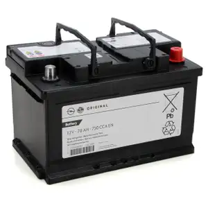 ORIGINAL GM Opel Autobatterie Starterbatterie 12V 70Ah 750 CCA EN 95530793