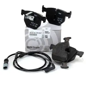 ORIGINAL BMW Bremsbeläge + Warnkontaktsensor X5 E70 X6 E71 E72 08.2011-04.2010 hinten