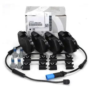 ORIGINAL BMW Bremsbeläge + Warnkontaktsensor X3 G01 X5 G05 ohne M-Technik hinten