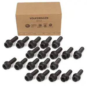 20x ORIGINAL VW Radschraube M14x1,5mm Sharan 7M Transporter T4 Alhambra 7V 701601139B