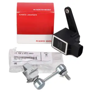 ORIGINAL BMW Regelstange + HERTH+BUSS Niveausensor Xenonlicht Leuchtweitensensor 5er E39