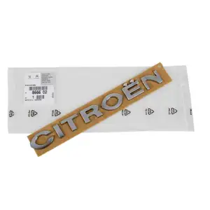 ORIGINAL Citroen Emblem Plakette Schriftzug Heckklappe für BERLINGO (B9) 8666.02