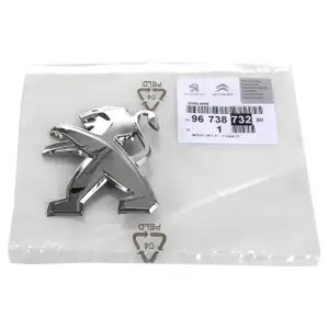 ORIGINAL Peugeot Emblem Plakette Logo LÖWE hinten Heckklappe 9673873280 für 208