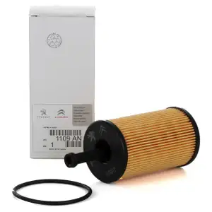 ORIGINAL Citroen Peugeot Ölfilter Motorölfilter inkl. Dichtung 1109.AN