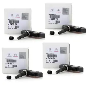 4x ORIGINAL PSA Reifendrucksensor C4 I C5 II III C6 C8 207 307 407 508 I 607 807 5430.T4