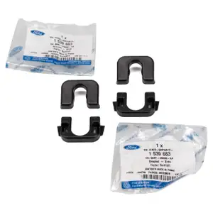 2x ORIGINAL Ford Halteclip Laderaumabdeckung Hutablage MONDEO 5 FIESTA 6 7 1539663