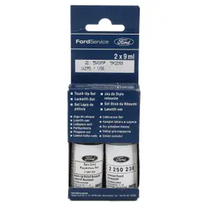 ORIGINAL Ford Lackstift Set ROYAL GRAU-METALLIC + Klarlack 2x 9ml 2245553