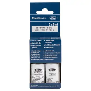 ORIGINAL Ford Lackstift Set Hot Magenta Metallic 9RTE + Klarlack 2x 9ml 2590606