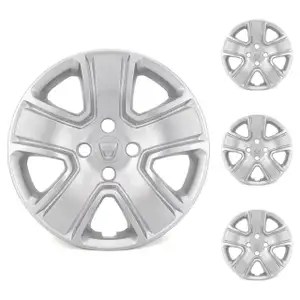 4x ORIGINAL Dacia Radkappe Radblende 15" Silber Dokker Lodgy Logan 2 Sandero 2 403151898R