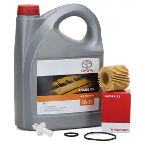 5L 5 Liter ORIGINAL Toyota Motoröl 5W30 + H+B Ölfilter Auris Avensis Corolla Verso Yaris