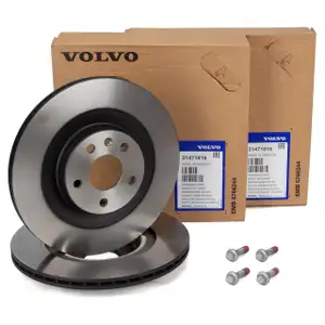 ORIGINAL Volvo Bremsscheiben Satz S90 II V90 II / Cross Country XC90 II hinten 31471816