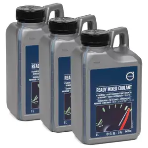 3L 3 Liter ORIGINAL Volvo Frostschutz Kühlerfrostschutz Ready Mixed 31439723