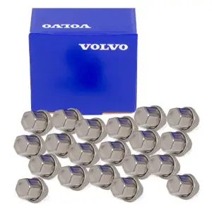 20x ORIGINAL Volvo Radmutter Radschraube M12x1,5mm C30 C70 II S40 II 31200241