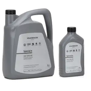 6 Liter ORIGINAL VW Motoröl Öl 10W-40 SPECIAL E 501.01 505.00 GS60107M2/4