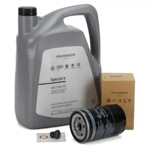 5L ORIGINAL VW Motoröl 10W40 SPECIAL E + Ölfilter Golf 3 Passat T4 Vento 1.6 1.8 2.0