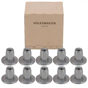 10x ORIGINAL AUDI SEAT SKODA VW Blindniete Mutter Blindnietmutter N90817302