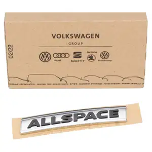 ORIGINAL VW Schriftzug ALLSPACE selbstklebend Tiguan Allspace hinten 5NA853687B CBX