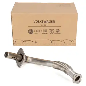 ORIGINAL VW Skoda Rohrleitung AGR Ventil Octavia 2 Golf 5 Touran 1.6 FSI 03C131521P