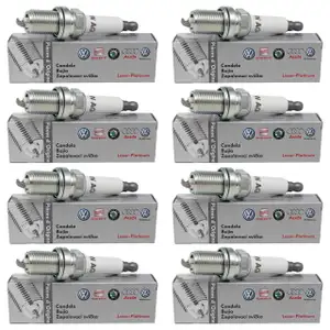 8x ORIGINAL Audi VW Zündkerze RS4 (B8) RS5 (8T 8F) R8 4.2 FSI quattro 06H905601A