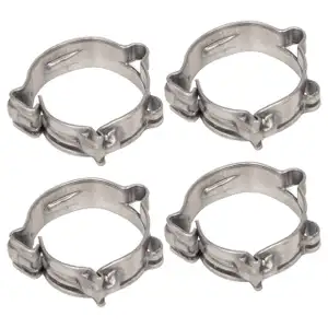 4x ORIGINAL Mercedes-Benz Schlauchschelle Kraftstofffilter A-/B-/C-/E-/S-Klasse 0049972090