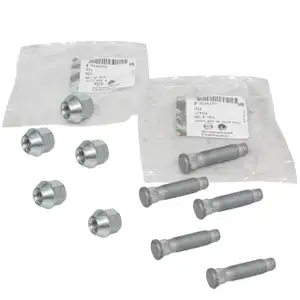 5x ORIGINAL Opel Stehbolzen + Radmutter M12x1,5 Astra J Cascada Mokka / X Zafira C