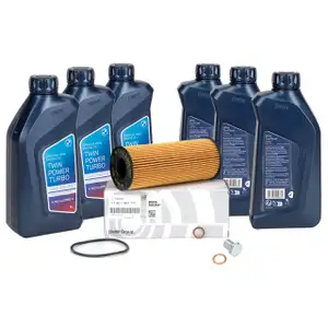 6L 6 Liter ORIGINAL BMW Motoröl Öl 5W30 LongLife-04 + Ölfilter 11427807177