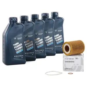 5L 5 Liter ORIGINAL BMW Motoröl Öl 5W30 LongLife-04 + Ölfilter 11427635557