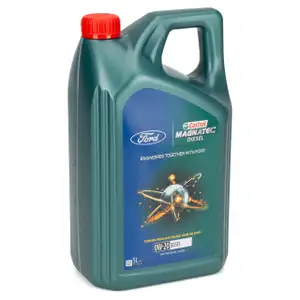 5L 5 Liter ORIGINAL Ford CASTROL MAGNATEC DIESEL 0W-20 WSS-M2C952-A1 15D5EC