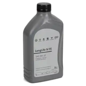 1L 1 Liter ORIGINAL VW Motoröl Öl 0W-20 LONGLIFE IV FE 508.00 509.00 GS60577M2