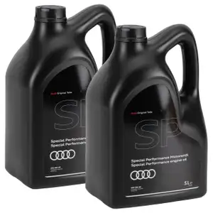 10L 10 Liter ORIGINAL AUDI Special Performance SAE 0W40 Motoröl 511.00 GA55579M4