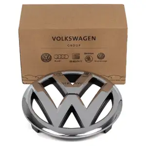 ORIGINAL VW Emblem Logo CHROM Kühlergitter Golf Plus 5 Golf 6 5K0853601F ULM