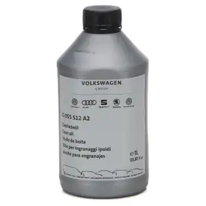 1 Liter ORIGINAL Audi VW Getriebeöl Schaltgetriebe + DSG DQ200 SAE 75 G055512A2