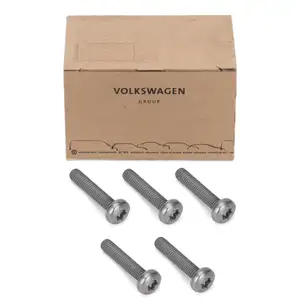 5x ORIGINAL AUDI VW Innensechskant Schraube Abgasanlage M6x30 N10156207