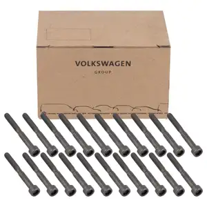 20x ORIGINAL VW Schraube Nockenwellenlager M6x54 Phaeton Touareg 5.0 V10 TDI 038103714G