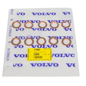 10x ORIGINAL VOLVO Dichtring Ölablassschraube V40 V50 V60 V70 V90 XC60 XC70 XC90 11994