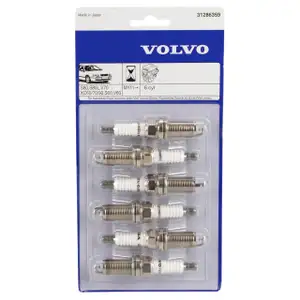 6x ORIGINAL Volvo Zündkerze V70 III V60 I XC60 I XC70 II XC90 I 6 Zyl. Benziner 31286359