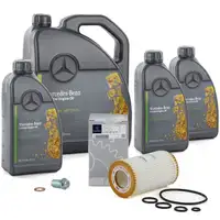 8 Liter ORIGINAL Mercedes-Benz ÖL Motoröl 5W30 MB 229.51 + Ölfilter 0001802609