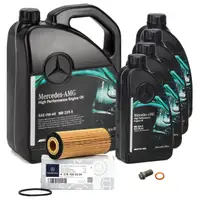 9L ORIGINAL Mercedes AMG High performance 0W40 + Ölfilter M152 55AMG M157 63AMG