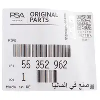 ORIGINAL PSA Opel Kupplungsseil Schlauch Astra H Zafira B 5-Gang Schaltgetriebe 55352962