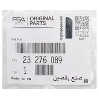 ORIGINAL PSA Opel Zündschalter Astra J Insignia A Meriva B Mokka Zafira Tourer C 23276089