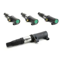 4x ORIGINAL Renault Zündspule inkl. Zündkerzenstecker 2-polig 8200765882